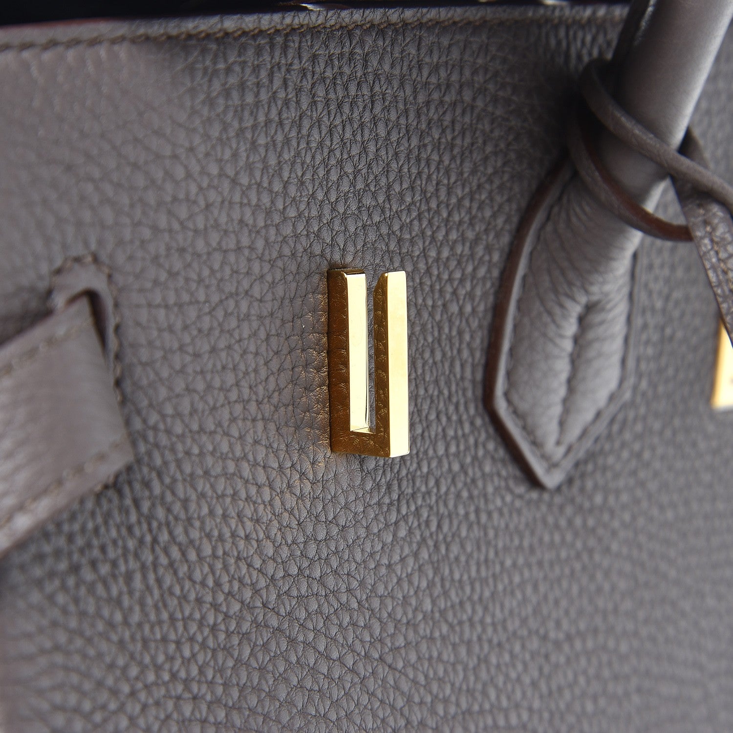 Hermes Togo Birkin 35 Etain 21 of 33
