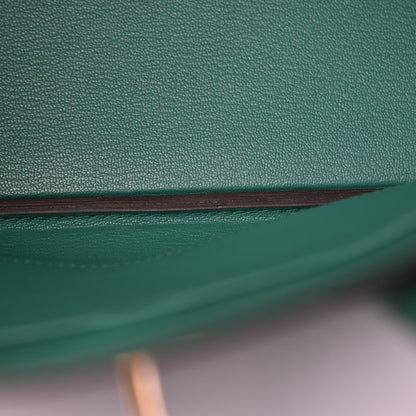 Hermes Epsom Birkin 30 Vert Vertigo 35 of 37