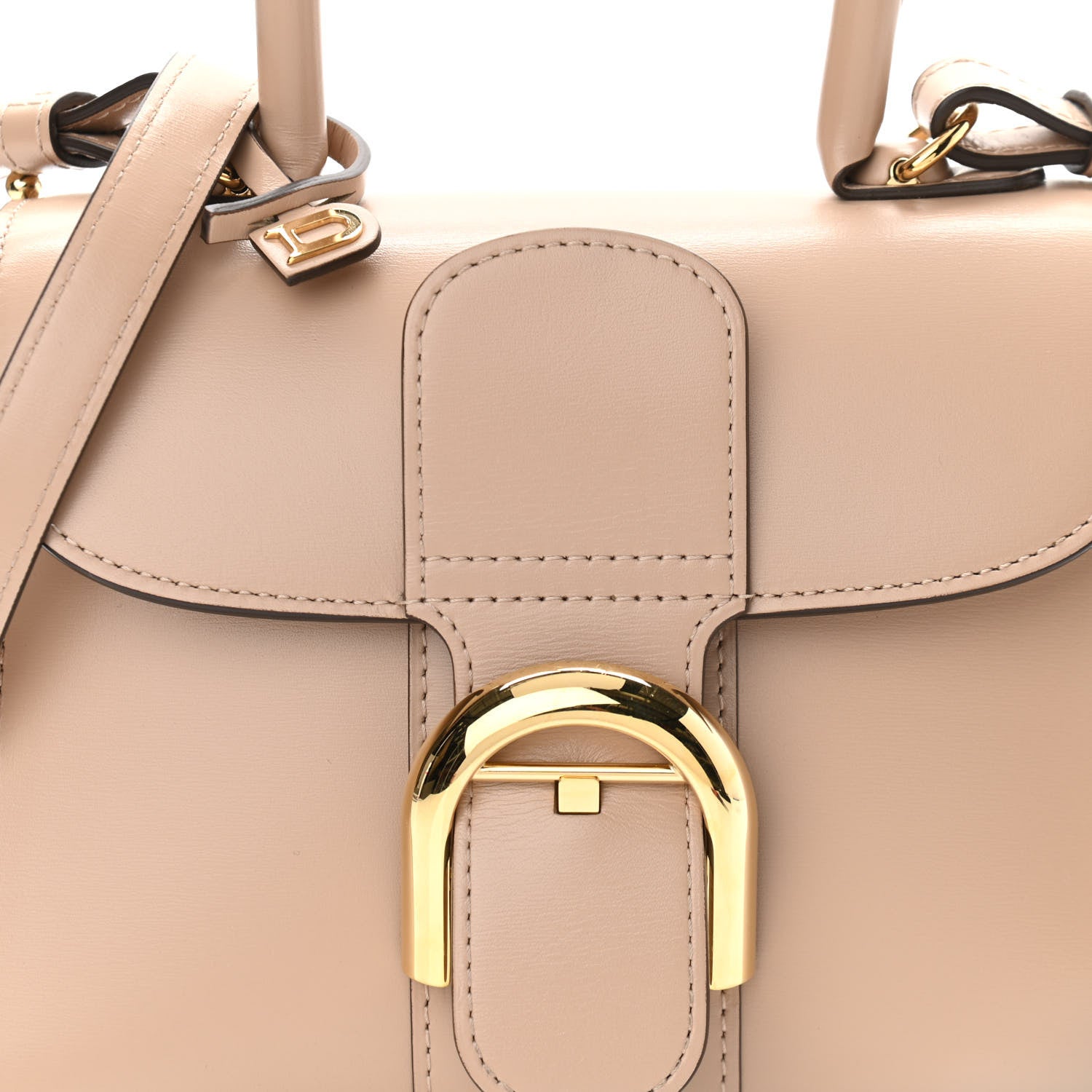 Delvaux Box Calfskin Mini Brillant Satchel Sand 8 of 10