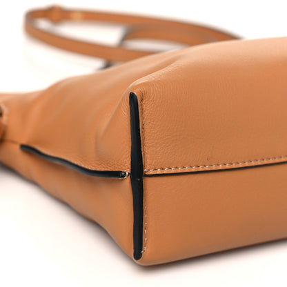 Loewe Calfskin Mini Flamenco Knot Clutch Warm Desert 9 of 10