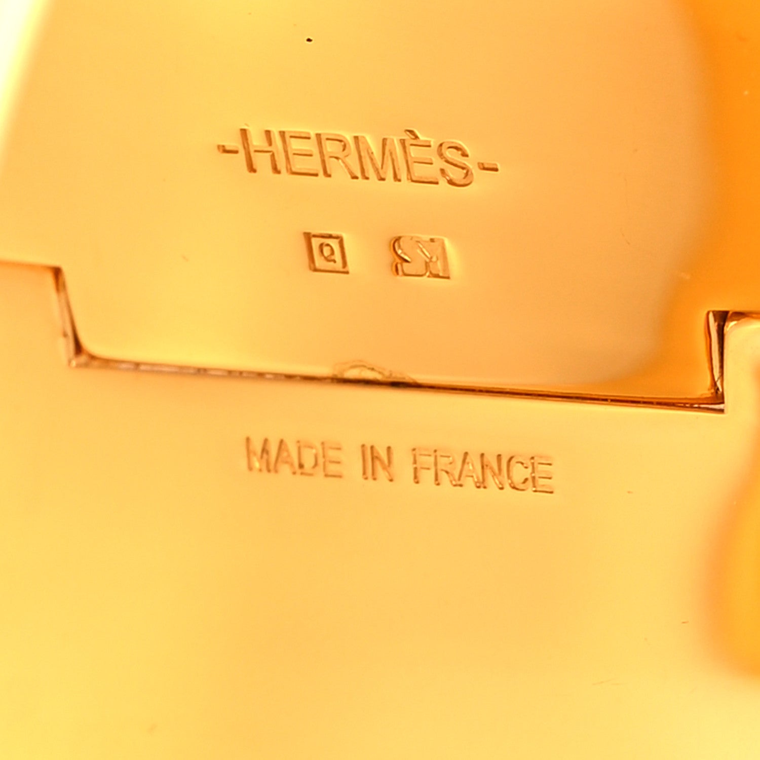 Hermes Enamel Extra Wide Clic Clac H Bracelet PM Black 4 of 4