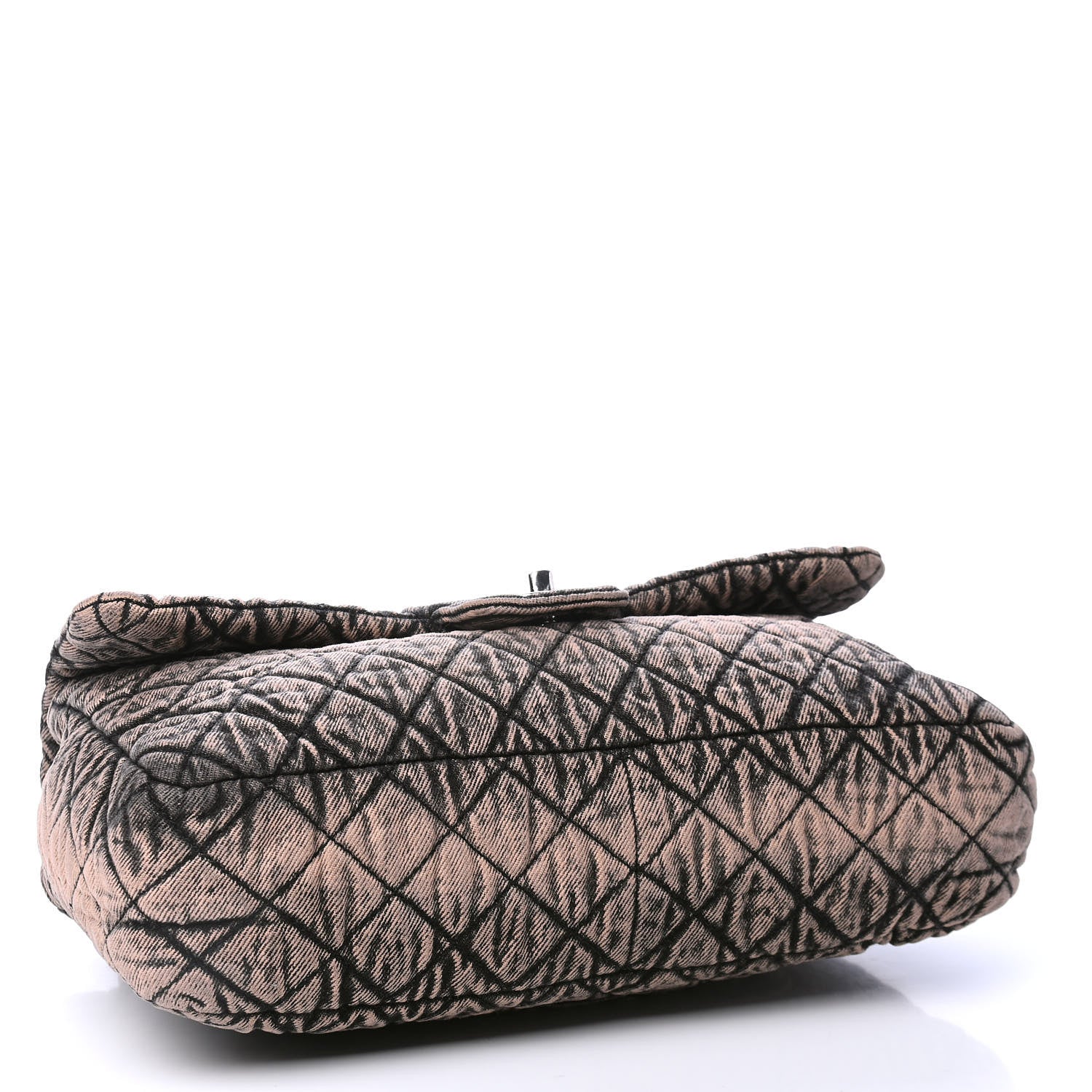 Chanel Denim Quilted Denimpression Flap Rose Clair 3 of 4