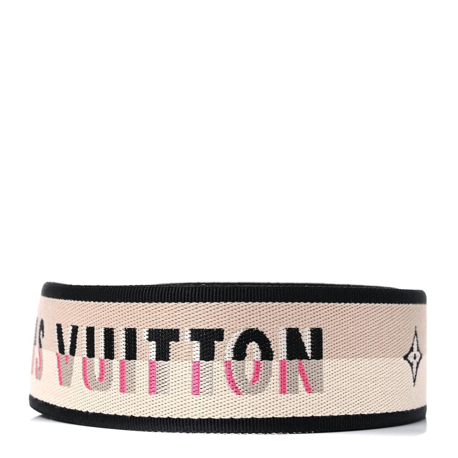 Louis Vuitton Jacquard Speedy Bandouliere 20 Shoulder Strap Black 2 of 4