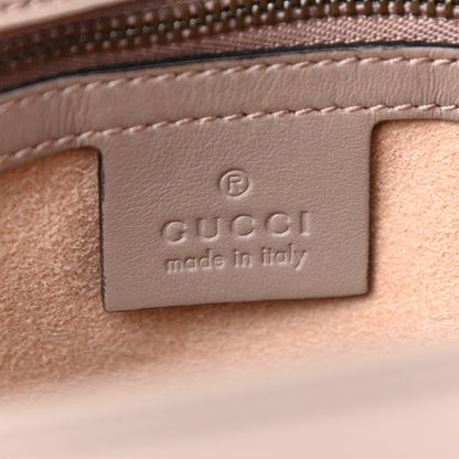 Gucci Calfskin Matelasse Small GG Marmont Shoulder Bag Porcelain Rose 6 of 10