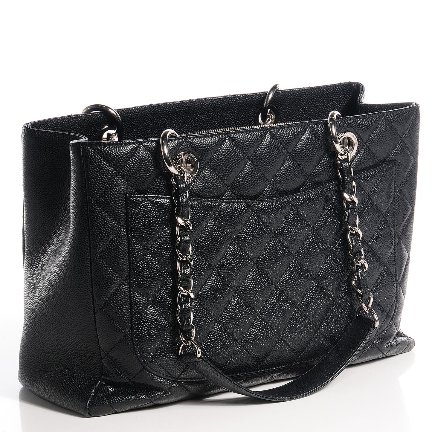Caviar Grand Shopping Tote GST Black