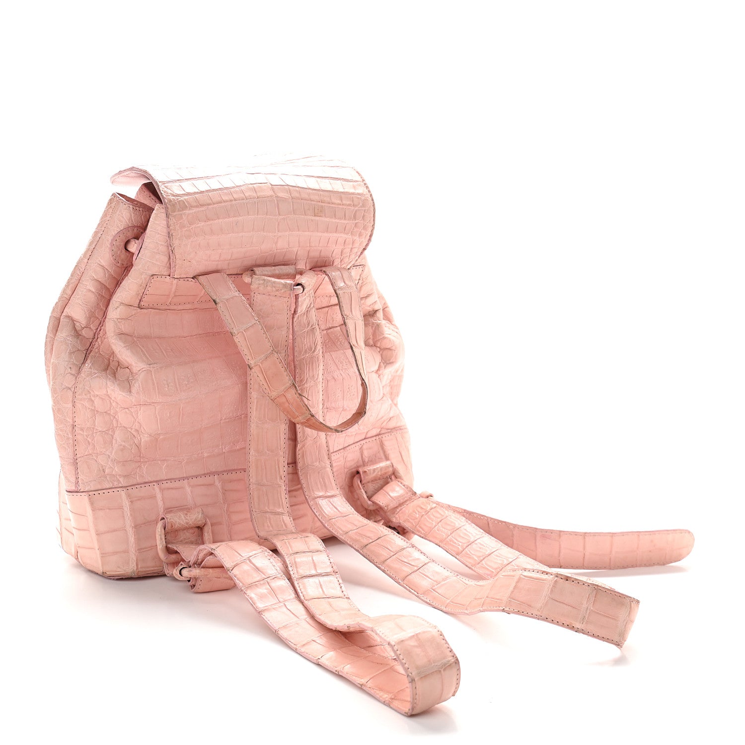Nancy Gonzalez Crocodile Backpack Pink 2 of 11