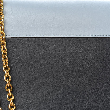 Celine Smooth Calfskin Tri-Color Pocket Chain Flap Tan 8 of 10