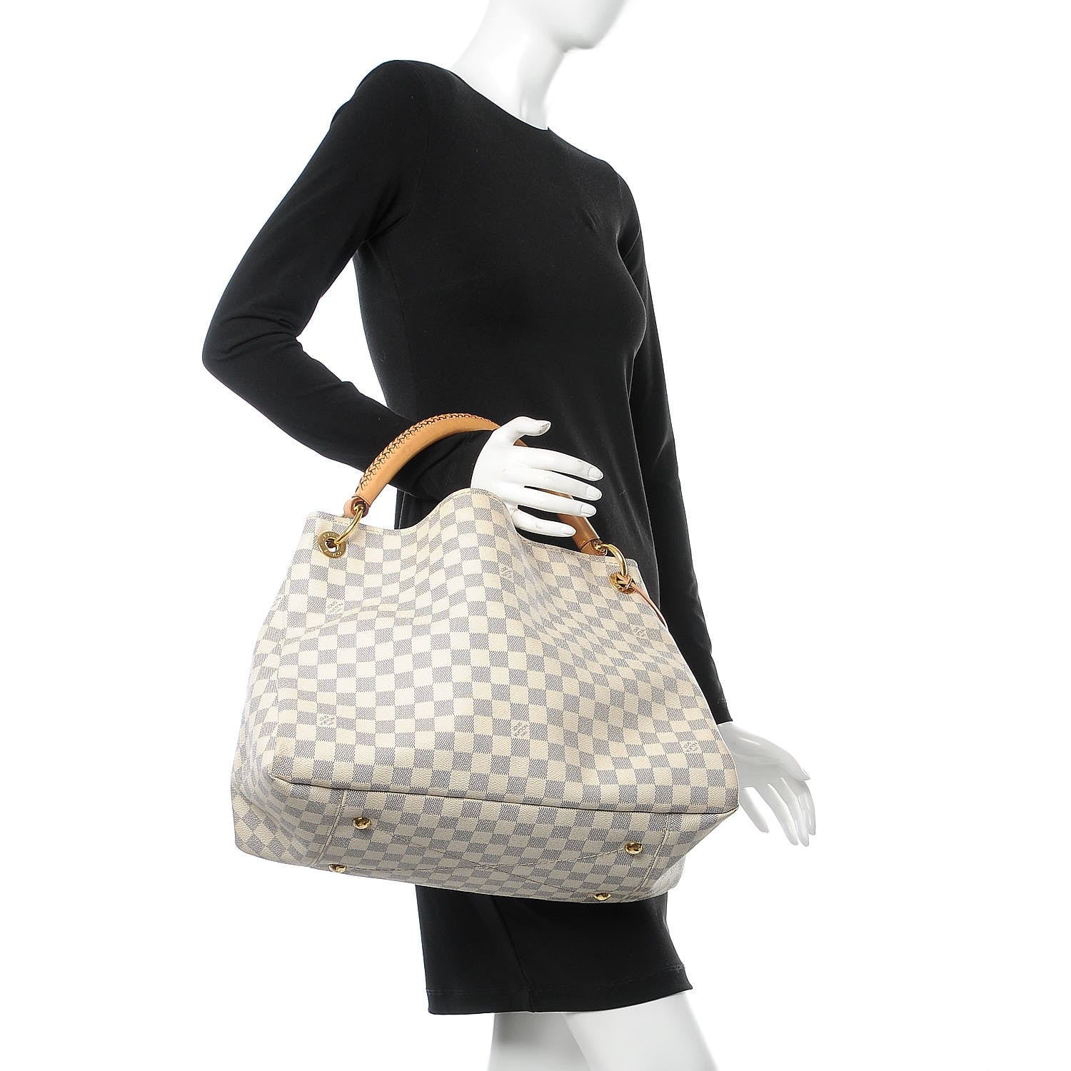 Louis Vuitton Damier Azur Artsy MM 2 of 8