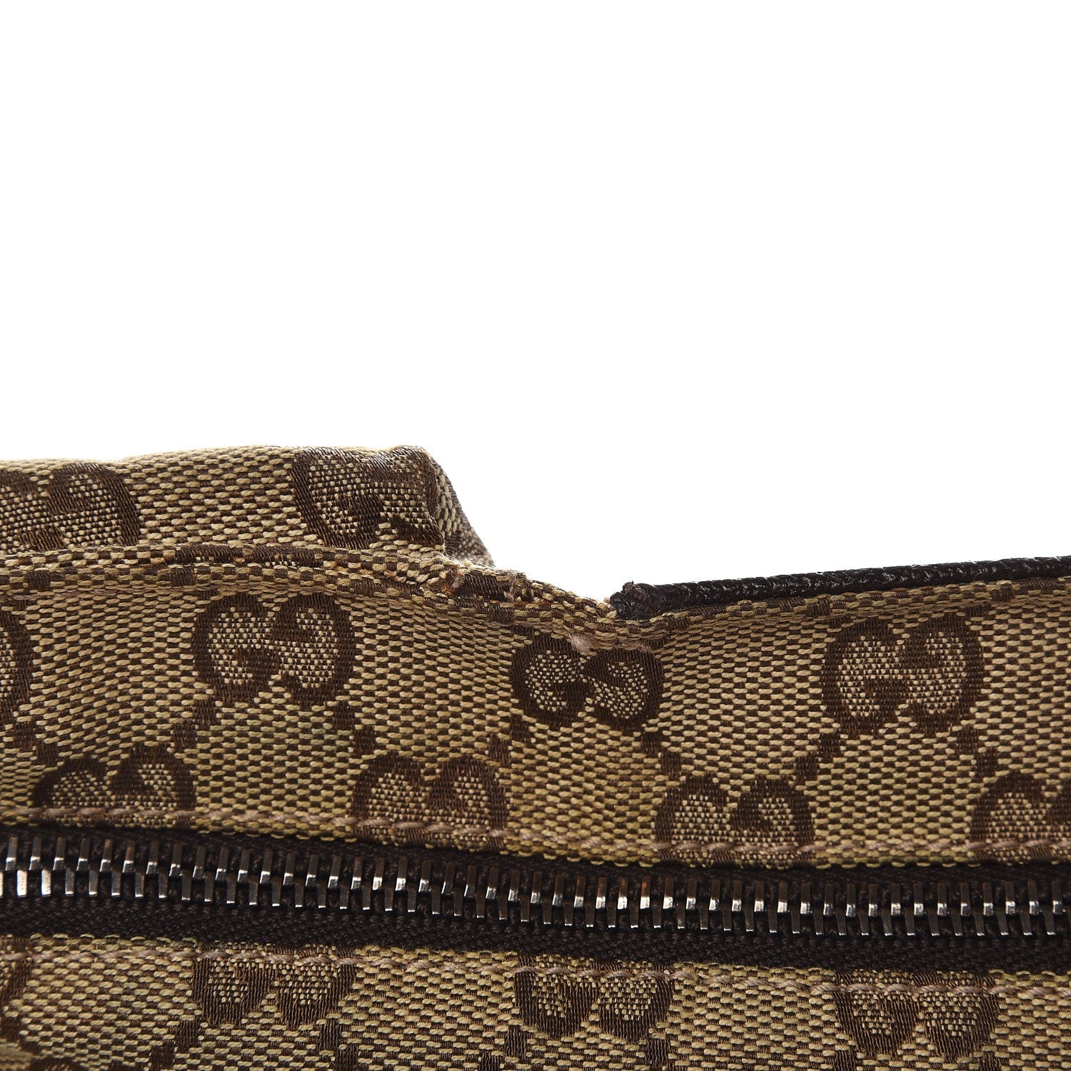 Gucci Monogram Web Belt Bag Dark Brown 8 of 8