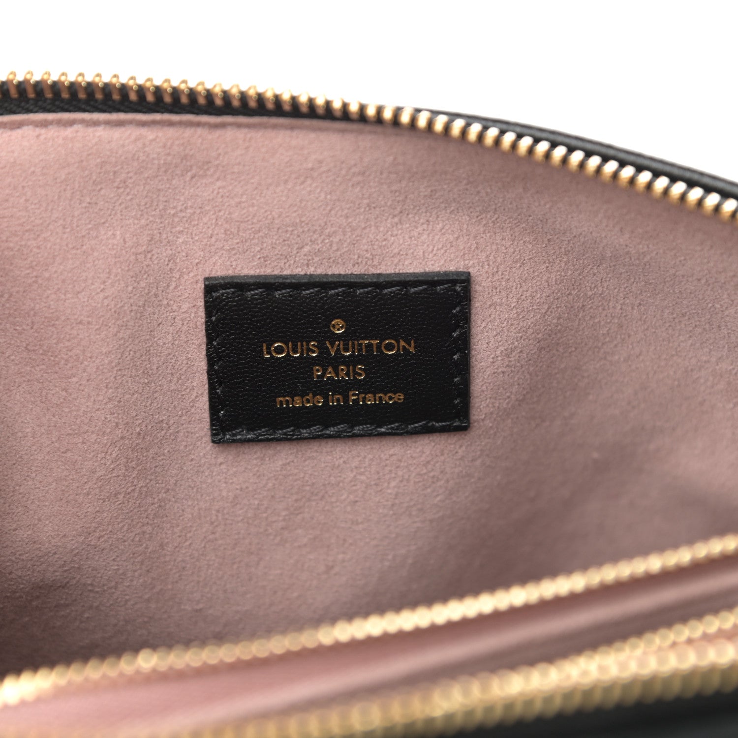 Louis Vuitton Lambskin Embossed Monogram Coussin PM Black 8 of 11