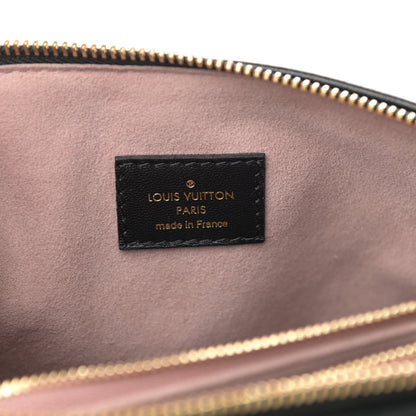 Louis Vuitton Lambskin Embossed Monogram Coussin PM Black 8 of 11