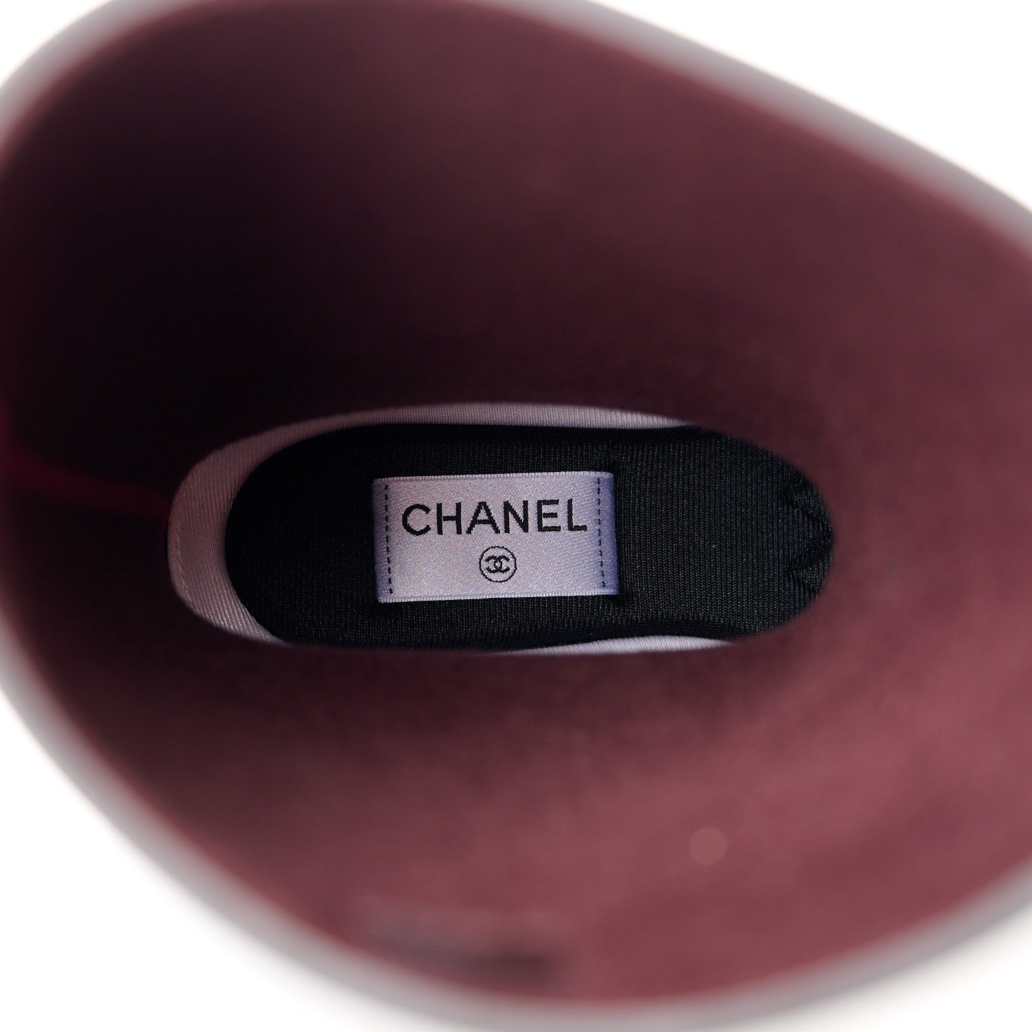 Chanel Caoutchouk CC High Boots 40 Black 7 of 9