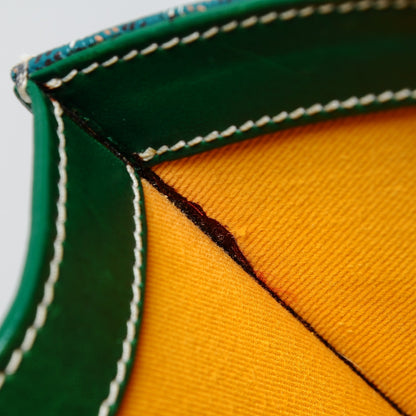 Goyard Goyardine Comores GM Tote Green 10 of 10