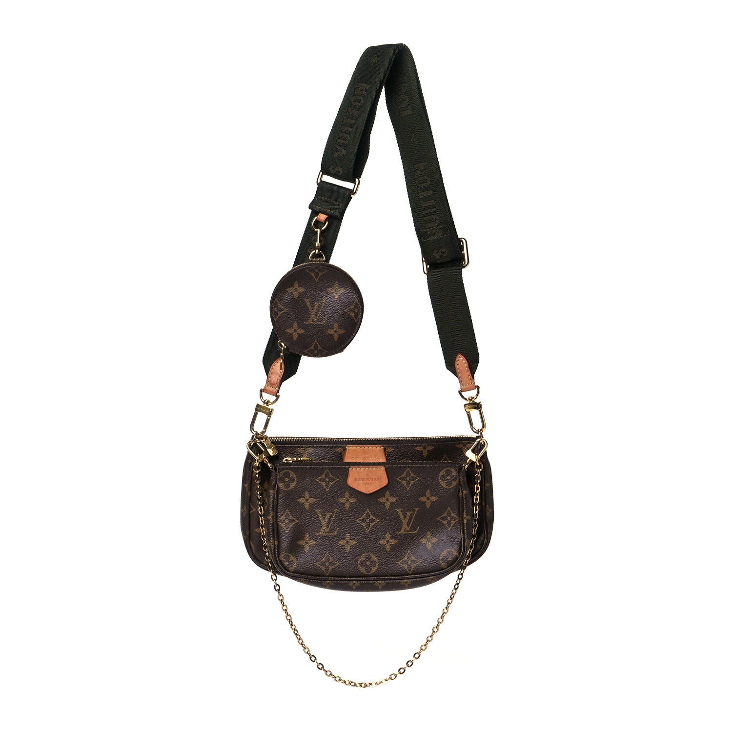 Louis Vuitton Monogram Multi Pochette Accessories Kaki 1 of 9
