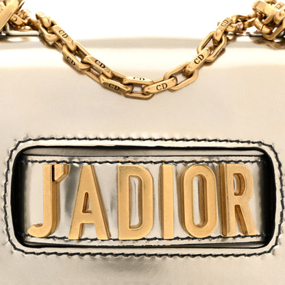 Christian Dior Metallic Calfskin J'Adior Mini Chain Flap Bag Gold 8 of 11