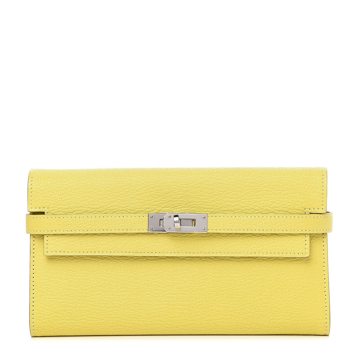 Chevre Mysore Kelly Longue Wallet Lime