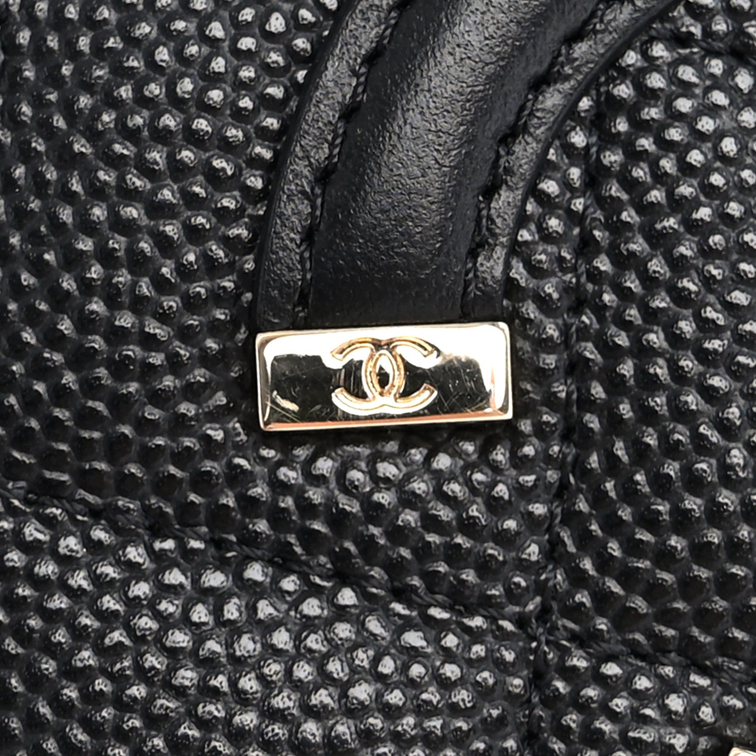 Chanel Caviar Quilted Medium Filigree Zip Around Wallet Black 10 of 10