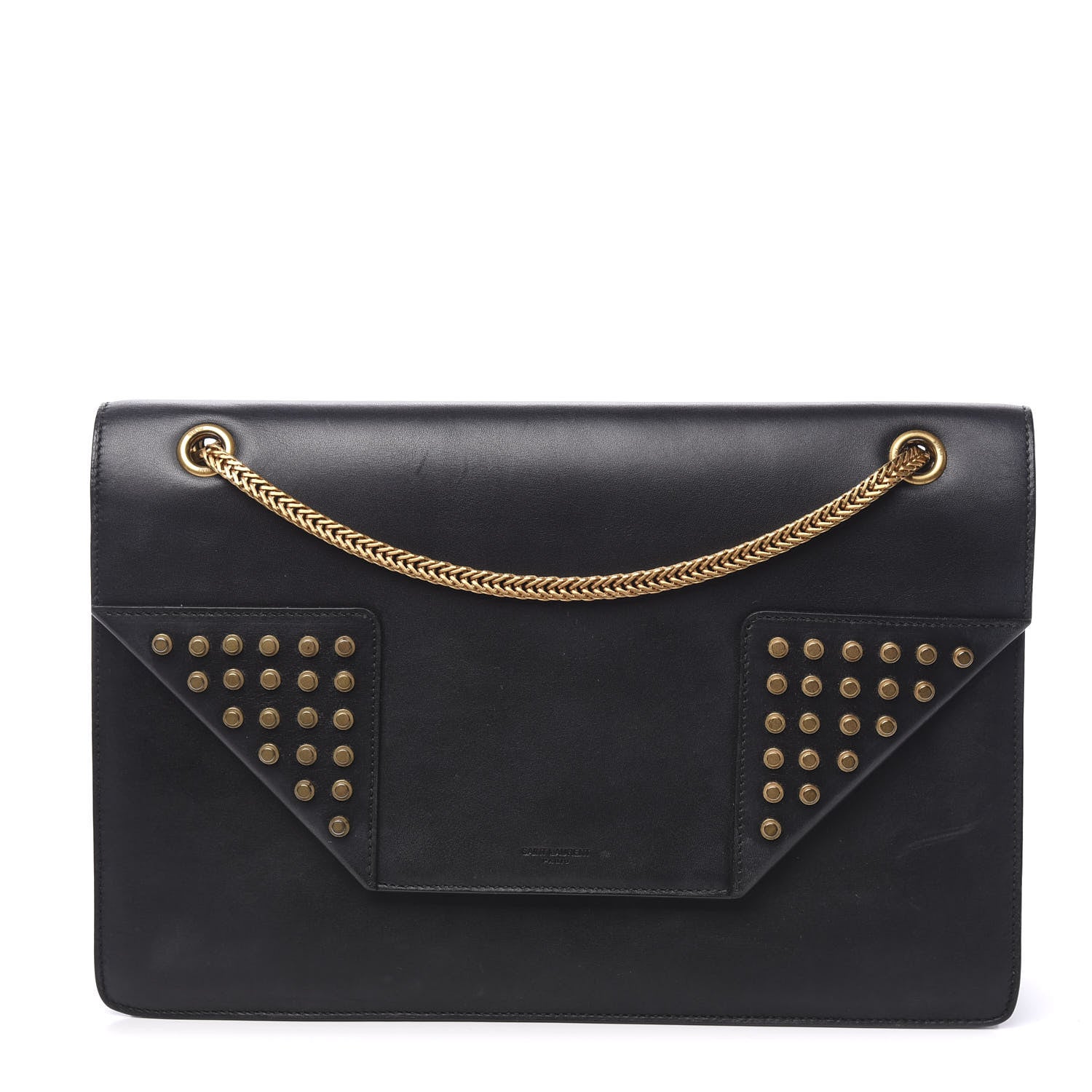 Saint Laurent Calfskin Studded Medium Betty Black 1 of 11