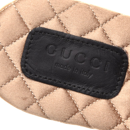Gucci Velvet Crystal Snake Embroidered Womens Slippers 38 Black 7 of 9