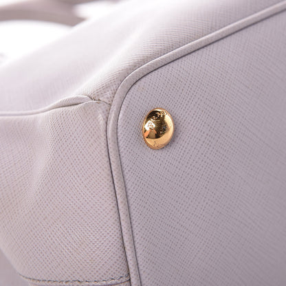 Prada Saffiano Small Galleria Double Zip Tote Glicine 17 of 26