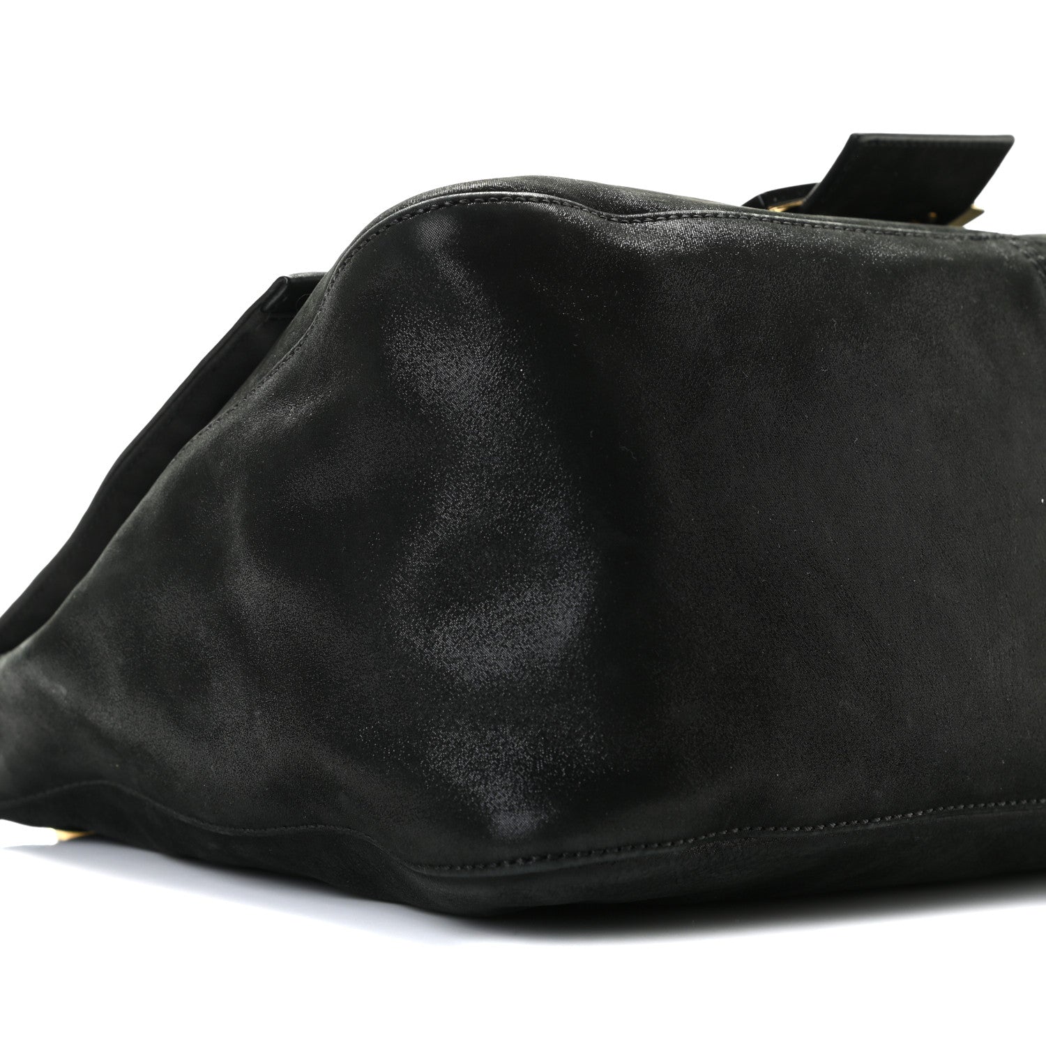 Fendi Vitello Savana Big Mama Baguette Black Tartaruga Natural 6 of 10