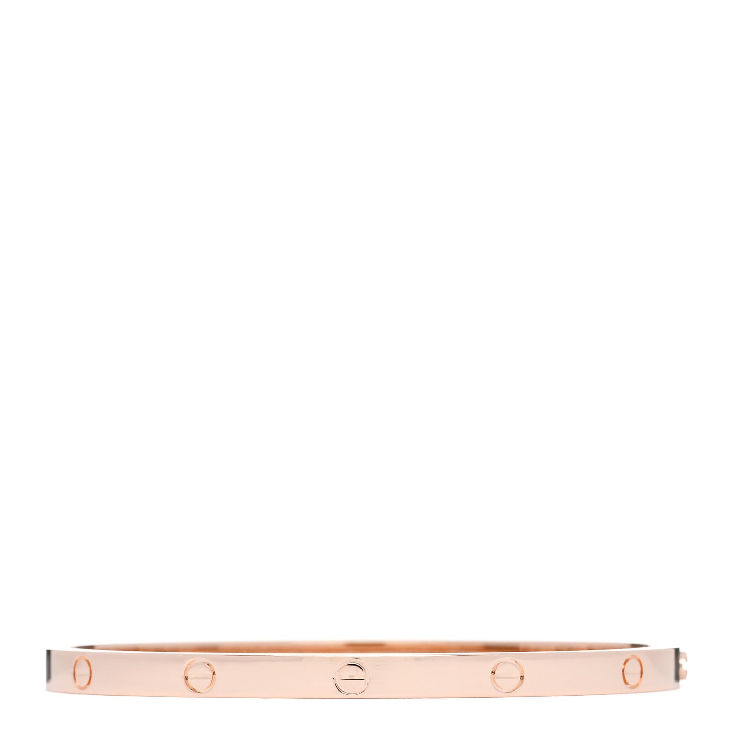 18K Pink Gold Small LOVE Bracelet 15