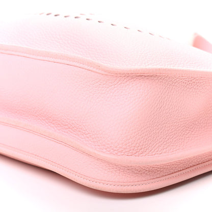 Hermes Taurillon Clemence Evelyne III GM Rose Sakura 9 of 11