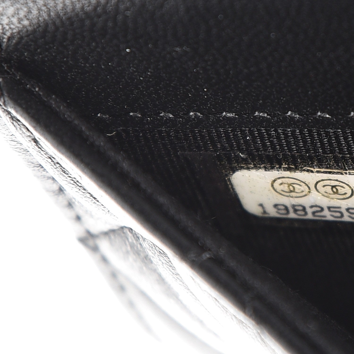 Chanel Lambskin Quilted Flap Card Holder Black 8 of 9