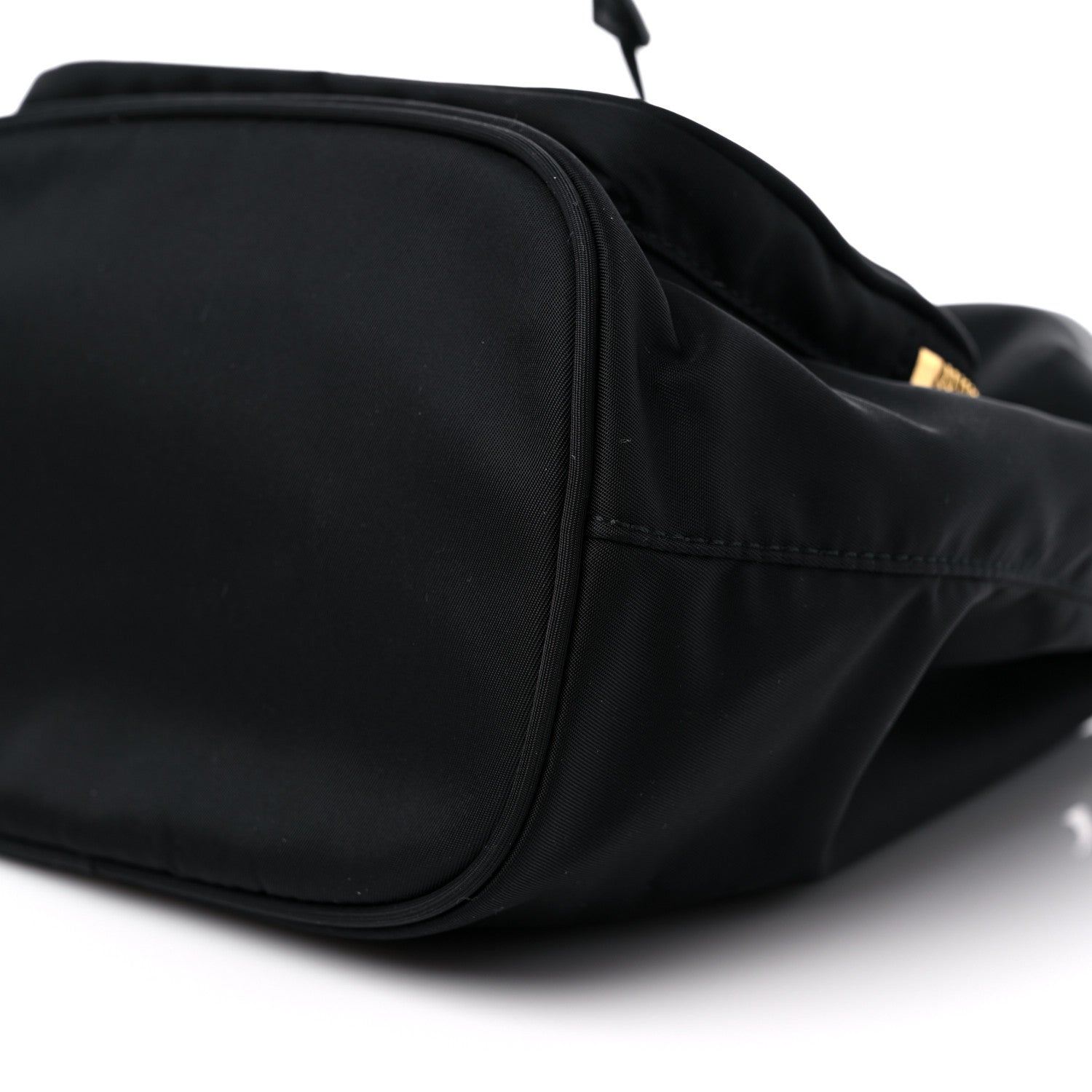 Prada Re-Nylon Duet Drawstring Shoulder Bag Black 8 of 8