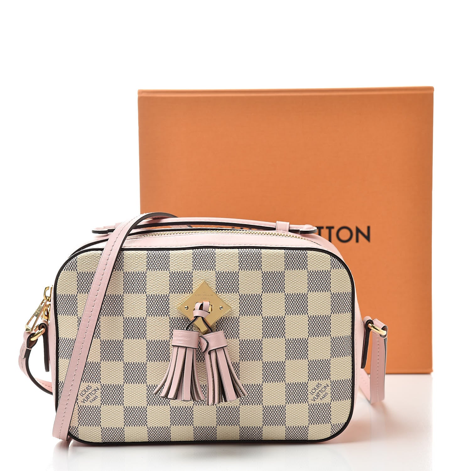 Louis Vuitton Damier Azur Saintonge Eau de Rose 12 of 12