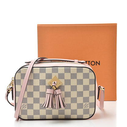 Louis Vuitton Damier Azur Saintonge Eau de Rose 12 of 12