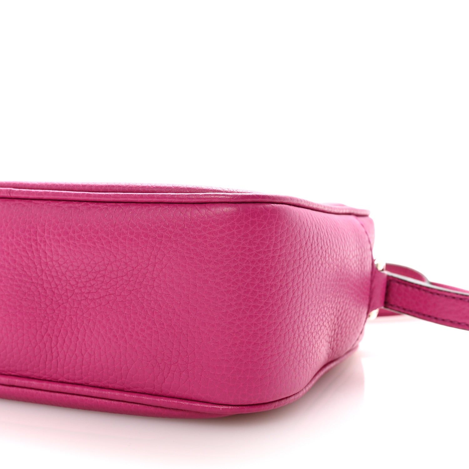 Gucci Cellarius Calfskin Small Soho Disco Bag Bright Bouganville 10 of 10