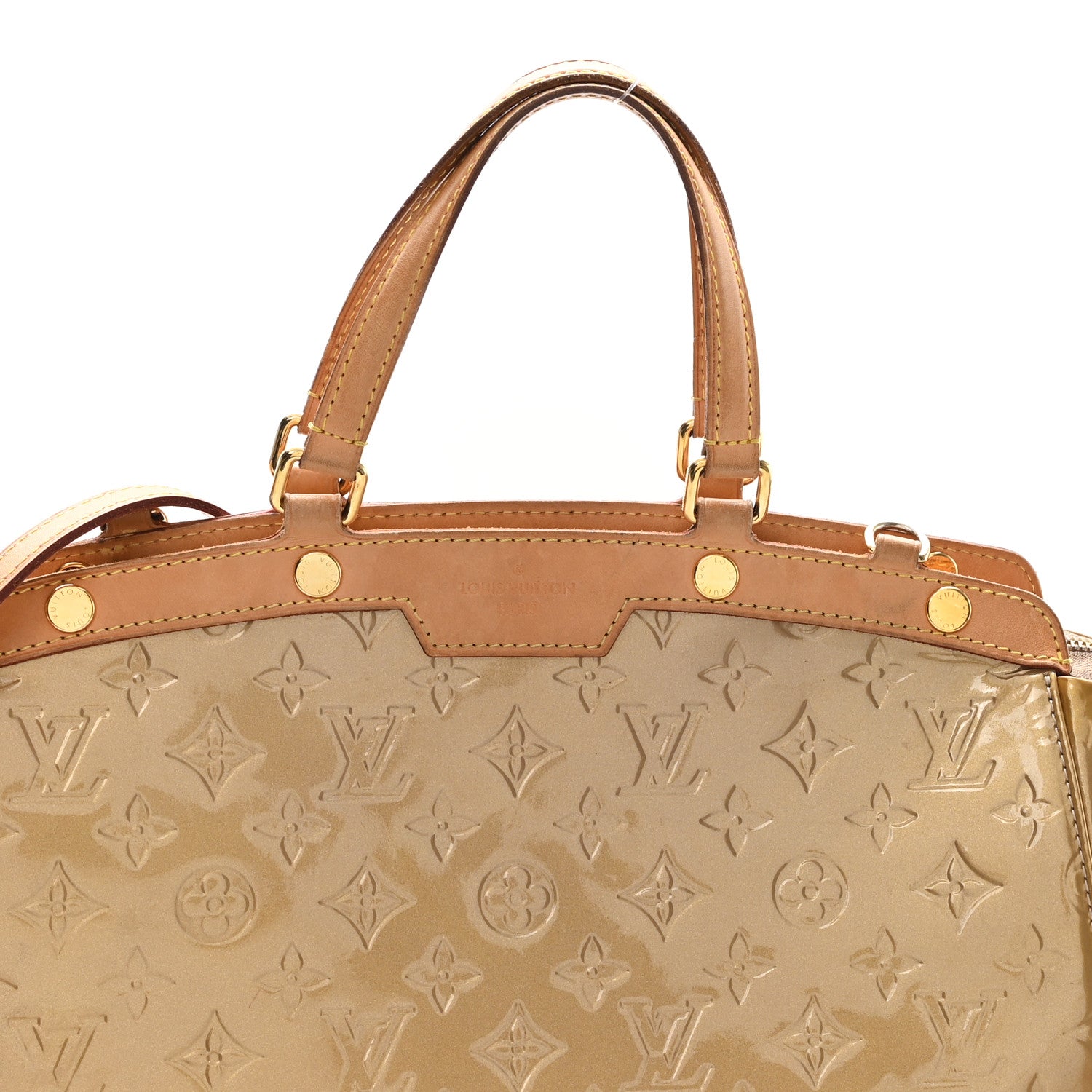 Louis Vuitton Vernis Brea MM Beige Poudre 7 of 10