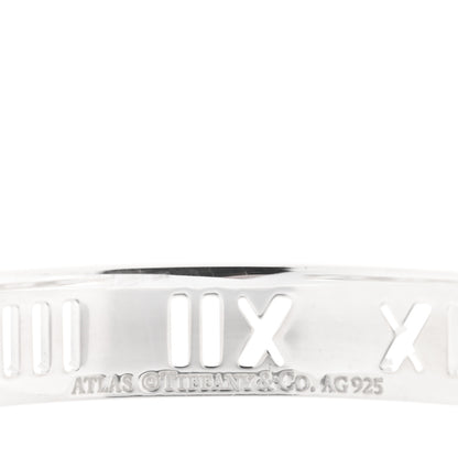 Tiffany Sterling Silver Atlas Pierced Cuff Bracelet 3 of 3