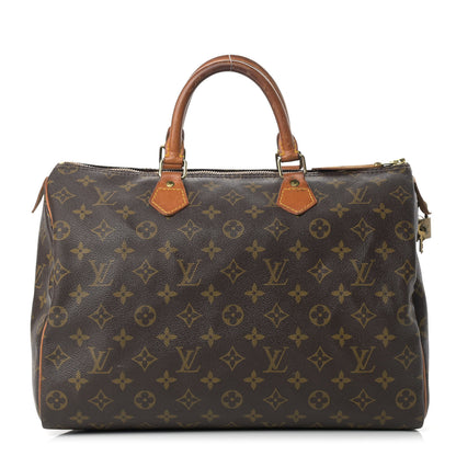 Louis Vuitton Monogram Speedy 35 1 of 19