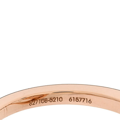 Chopard 18K Rose Gold Diamond Happy Diamond Ring 54 7 5 of 5
