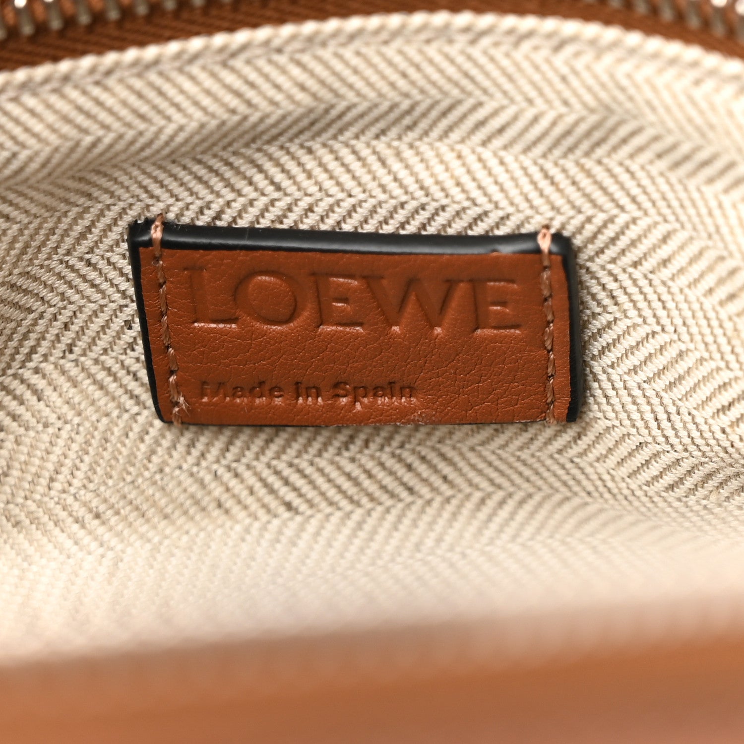 Loewe Calfskin Large Puzzle Bag Tan 6 of 9