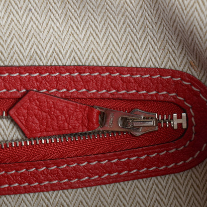 Hermes Vache Country Garden Party TPM 30 Rouge Casaque 10 of 20