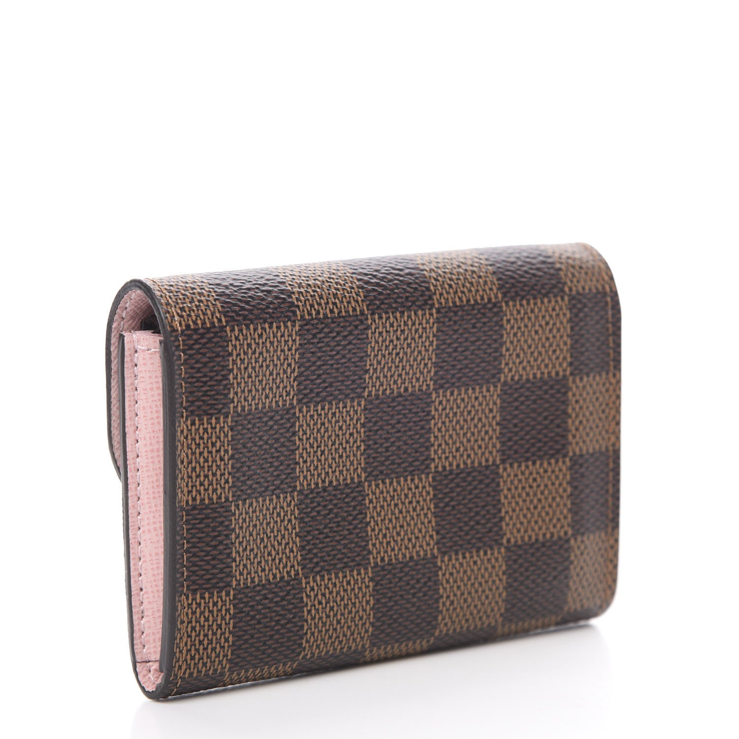 Louis Vuitton Damier Ebene Rosalie Coin Purse Rose Ballerine 3 of 7