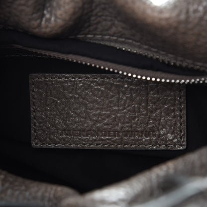 Alexander Wang Pebbled Lambskin Inside Out Rocco Grey 7 of 9