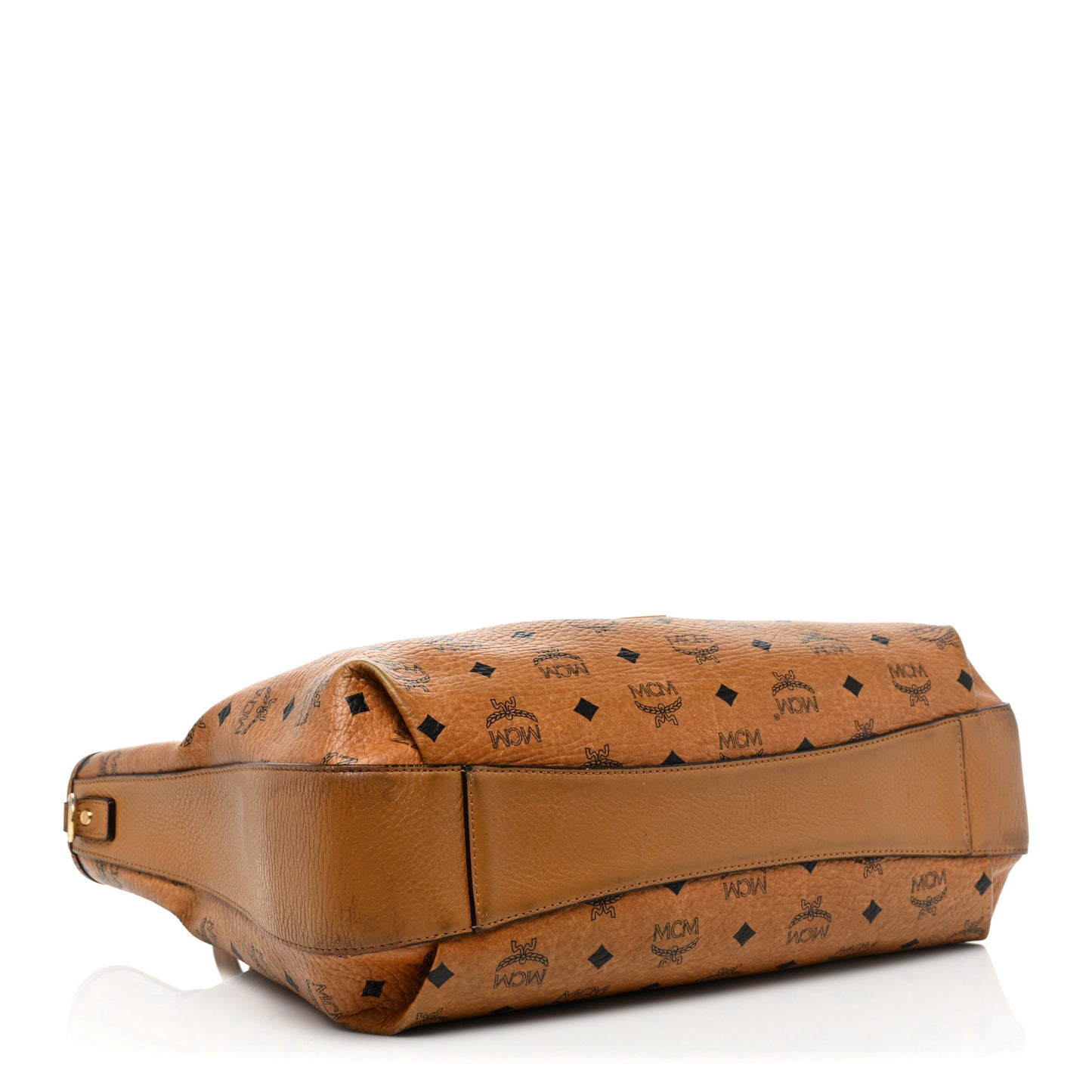 Visetos Medium Drawstring Shopper Cognac