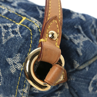Louis Vuitton Monogram Denim Mini Pleaty Blue 11 of 11