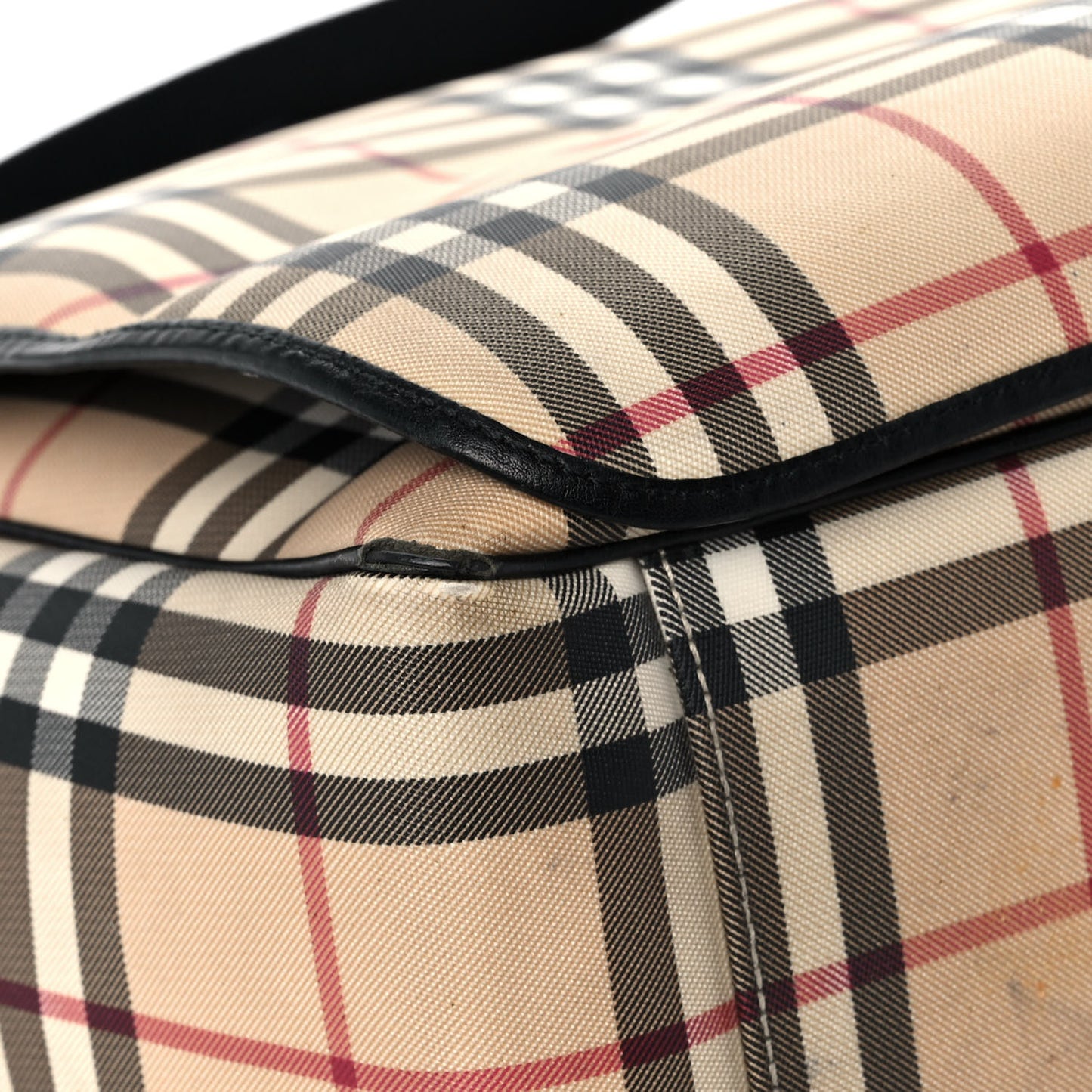 House Check Diaper Messenger Bag