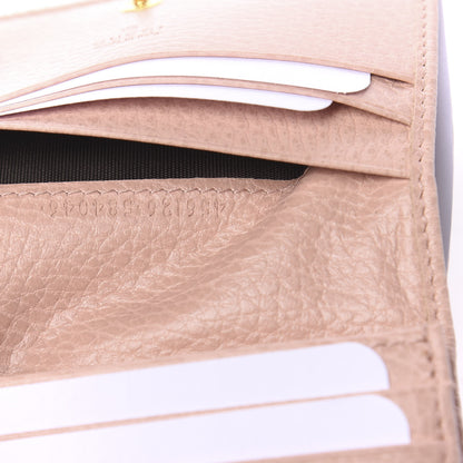 Gucci Dollar Calfskin GG Marmont Card Case Perfect Pink 7 of 8