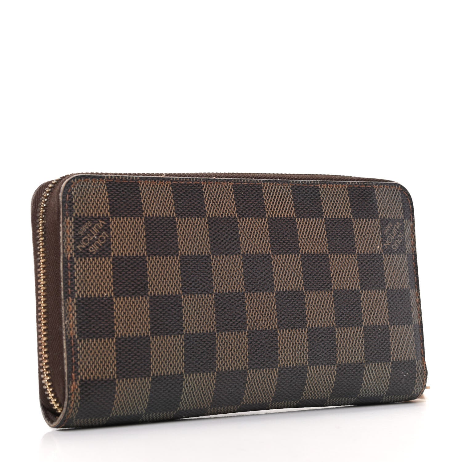 Louis Vuitton Damier Ebene Zippy Wallet 3 of 9