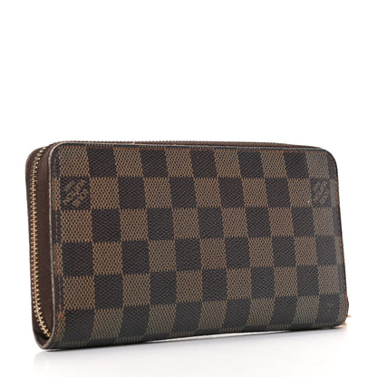 Louis Vuitton Damier Ebene Zippy Wallet 3 of 9