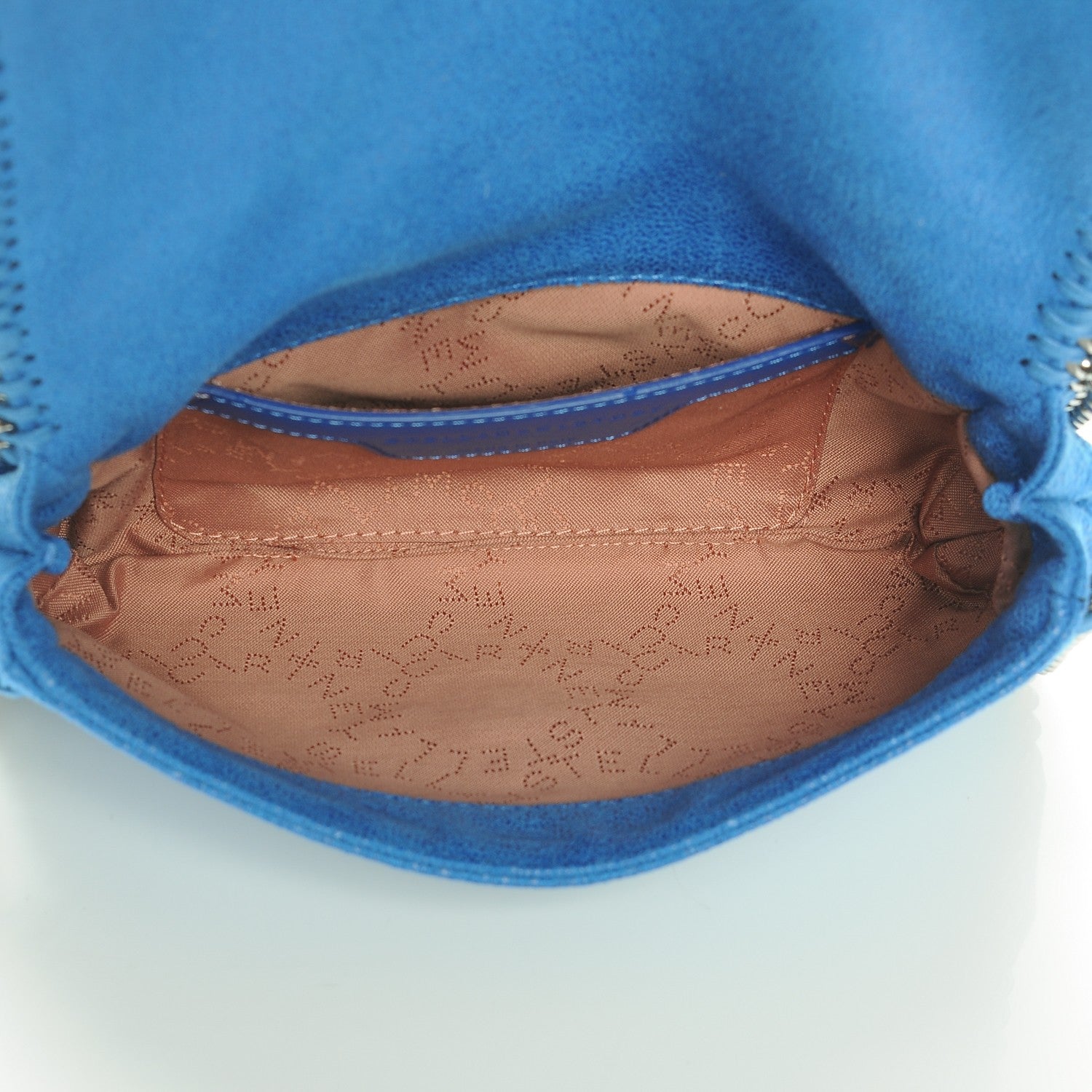Stella McCartney Shaggy Deer Falabella Crossbody Bag Blue 5 of 6