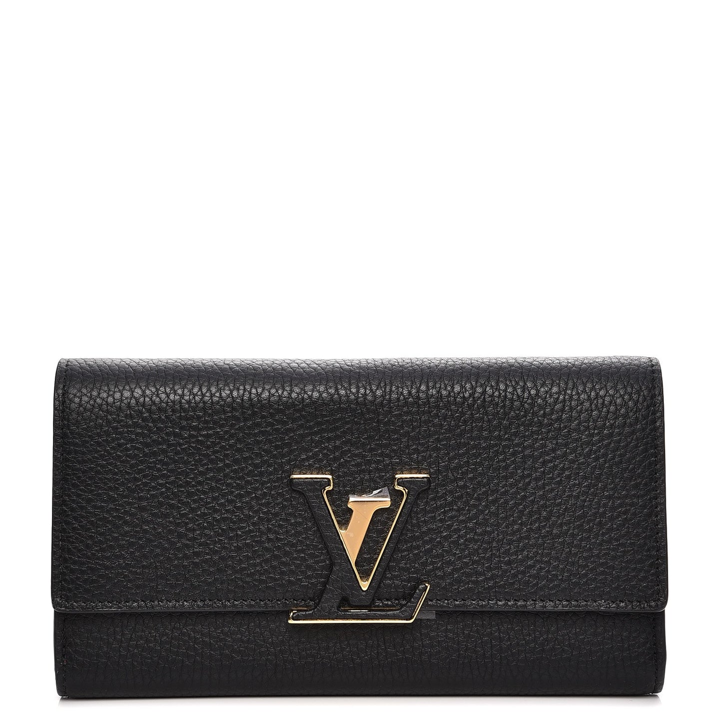 Taurillon Capucines Wallet Black