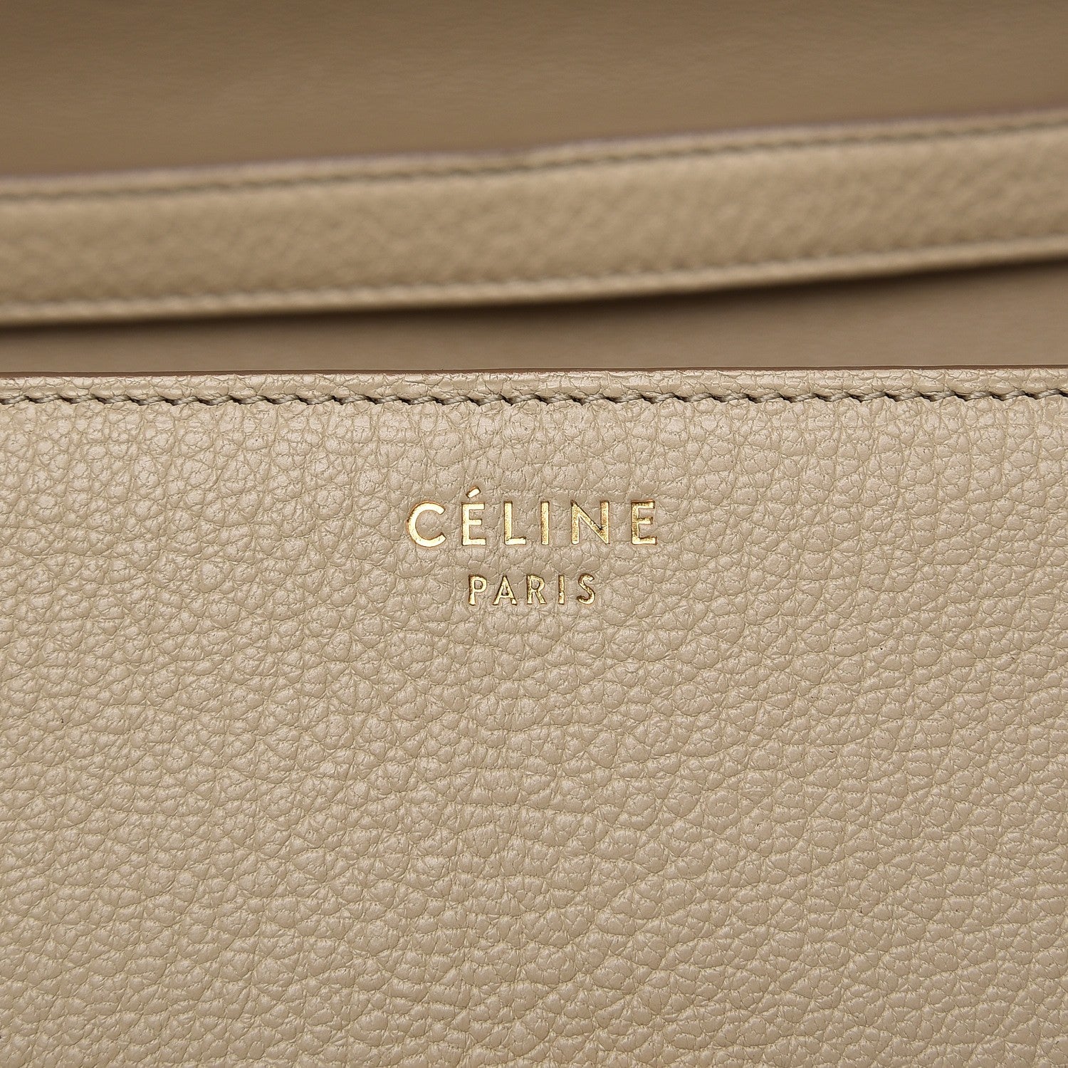 Celine Goatskin Medium Classic Box Flap Bag Dune 7 of 7