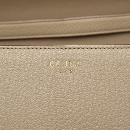 Celine Goatskin Medium Classic Box Flap Bag Dune 7 of 7
